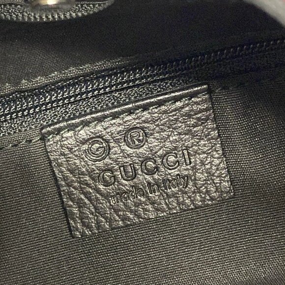 GUCCI GG Red Black Jacquard Leather Shoulder Bag 492-062825 - Picture 14 of 14